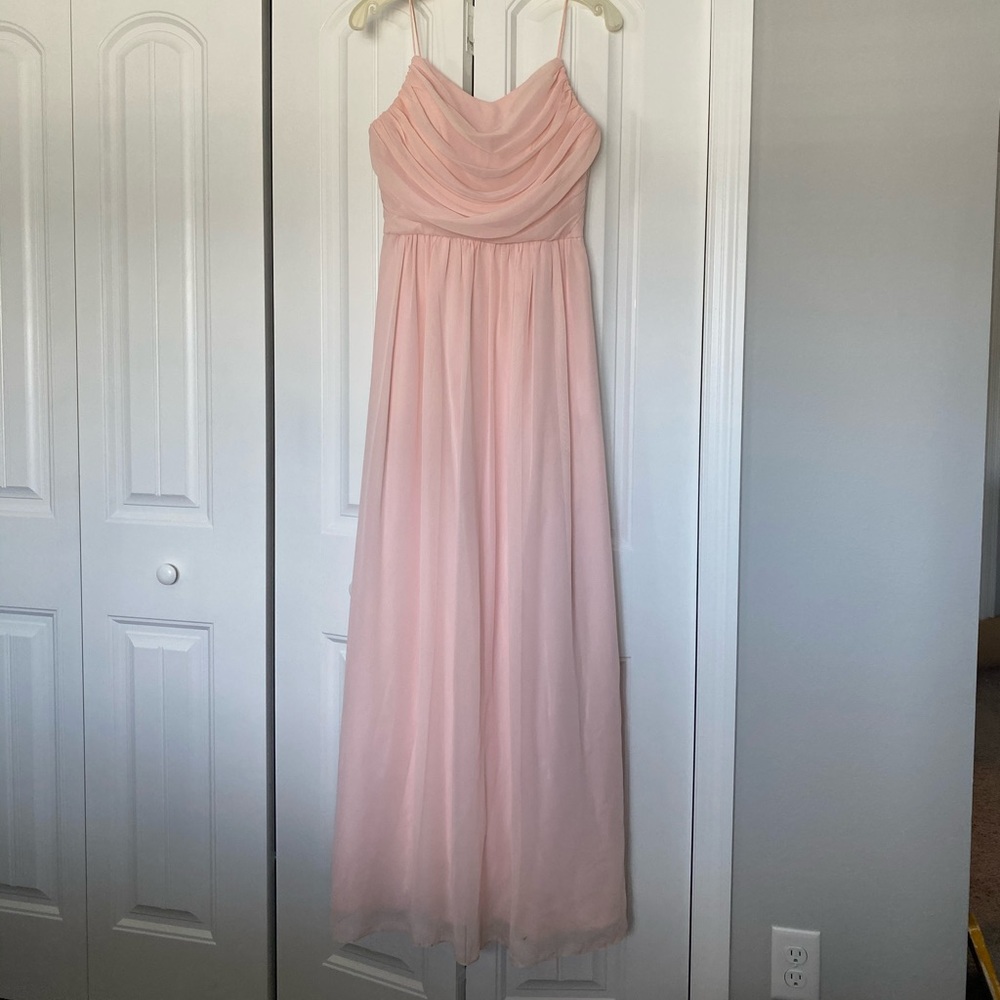 Light Pink Bridesmaid Dress